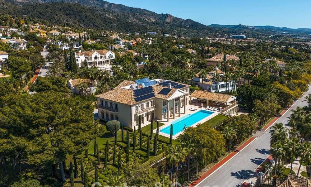 Remarkable presidential palace for sale in the prestigious gated community of Sierra Blanca in Marbella 779328