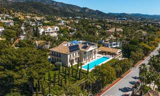 Remarkable presidential palace for sale in the prestigious gated community of Sierra Blanca in Marbella 779328 