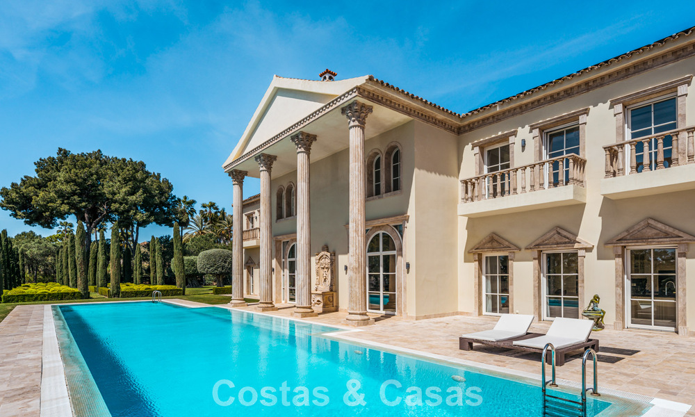 Remarkable presidential palace for sale in the prestigious gated community of Sierra Blanca in Marbella 779330