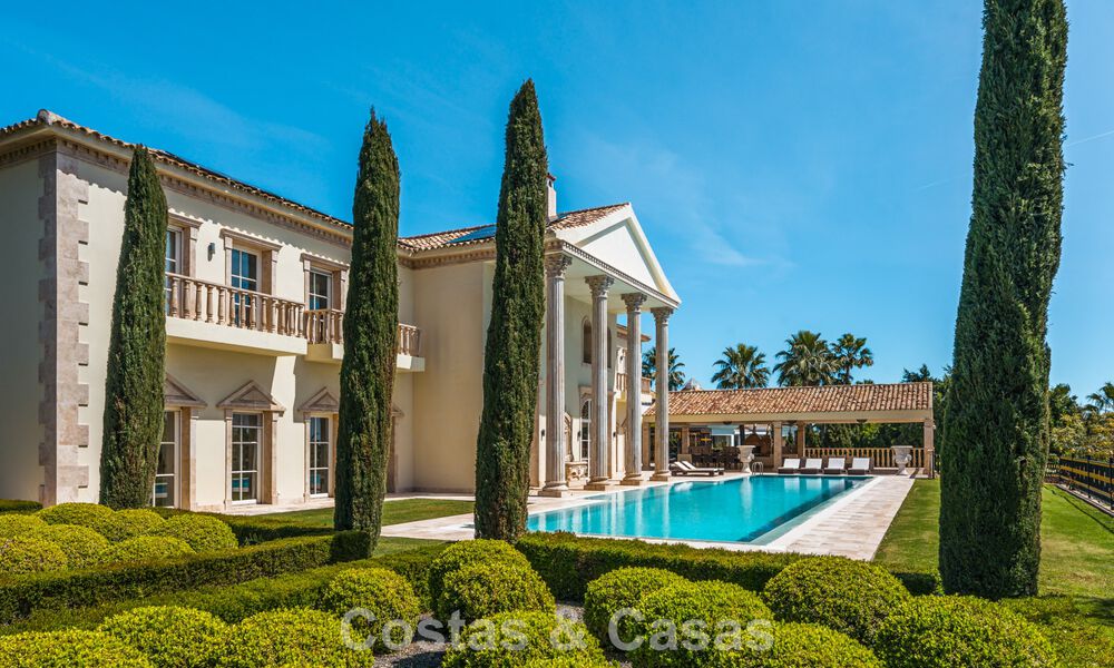 Remarkable presidential palace for sale in the prestigious gated community of Sierra Blanca in Marbella 779334