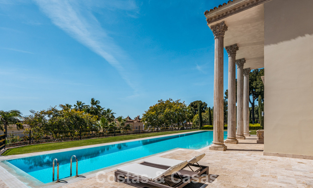 Remarkable presidential palace for sale in the prestigious gated community of Sierra Blanca in Marbella 779336