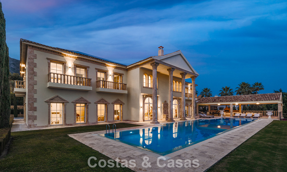 Remarkable presidential palace for sale in the prestigious gated community of Sierra Blanca in Marbella 779344