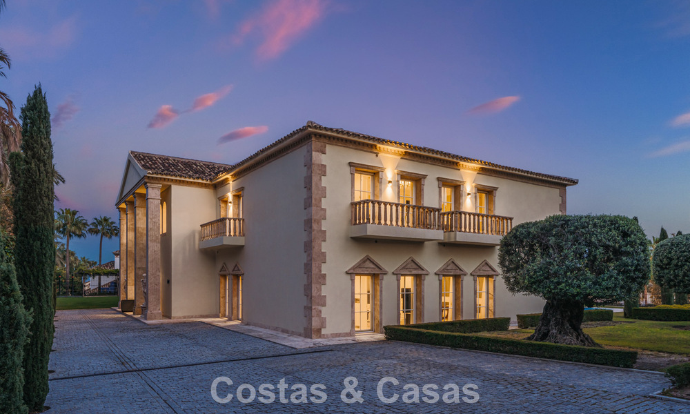 Remarkable presidential palace for sale in the prestigious gated community of Sierra Blanca in Marbella 779345