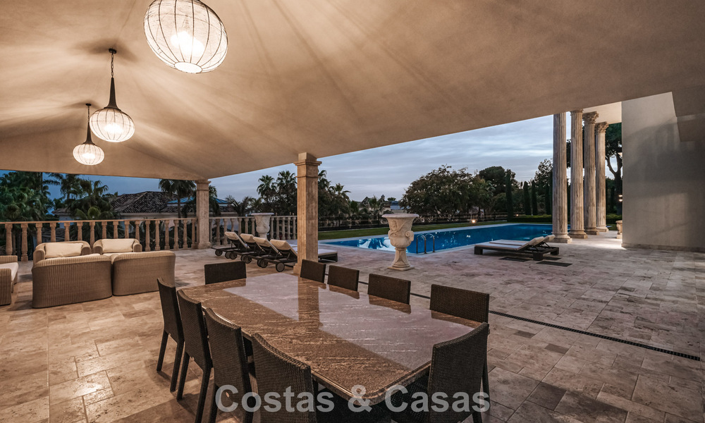 Remarkable presidential palace for sale in the prestigious gated community of Sierra Blanca in Marbella 779346