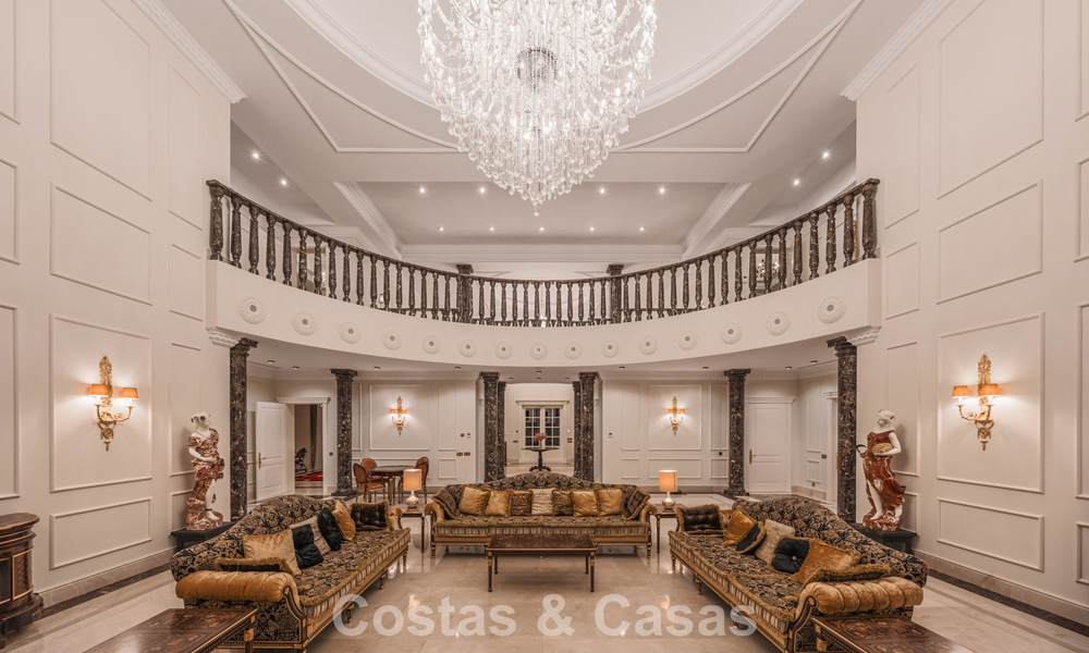 Remarkable presidential palace for sale in the prestigious gated community of Sierra Blanca in Marbella 779349