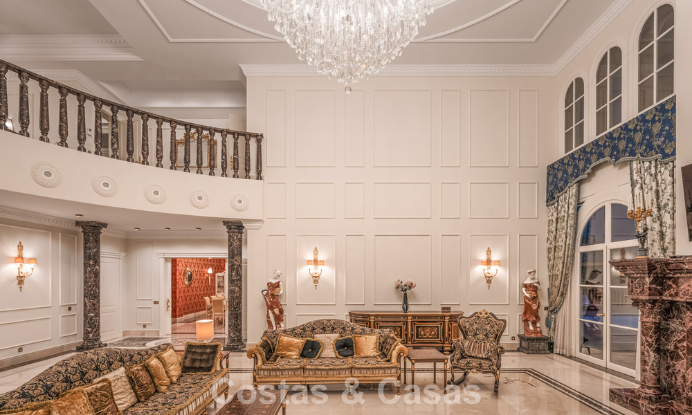 Remarkable presidential palace for sale in the prestigious gated community of Sierra Blanca in Marbella 779351