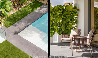 Move-in ready, state-of-the-art luxury villa for sale just a stone's throw from the beach on Marbella's coveted Golden Mile 779399 