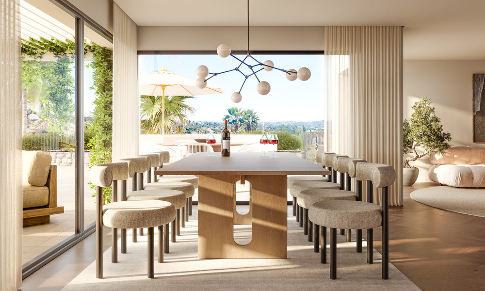 Off-plan luxury villa with panoramic sea views for sale in a gated community in Nueva Andalucia, Marbella 779407