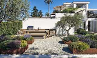Off-plan luxury villa with panoramic sea views for sale in a gated community in Nueva Andalucia, Marbella 779426 