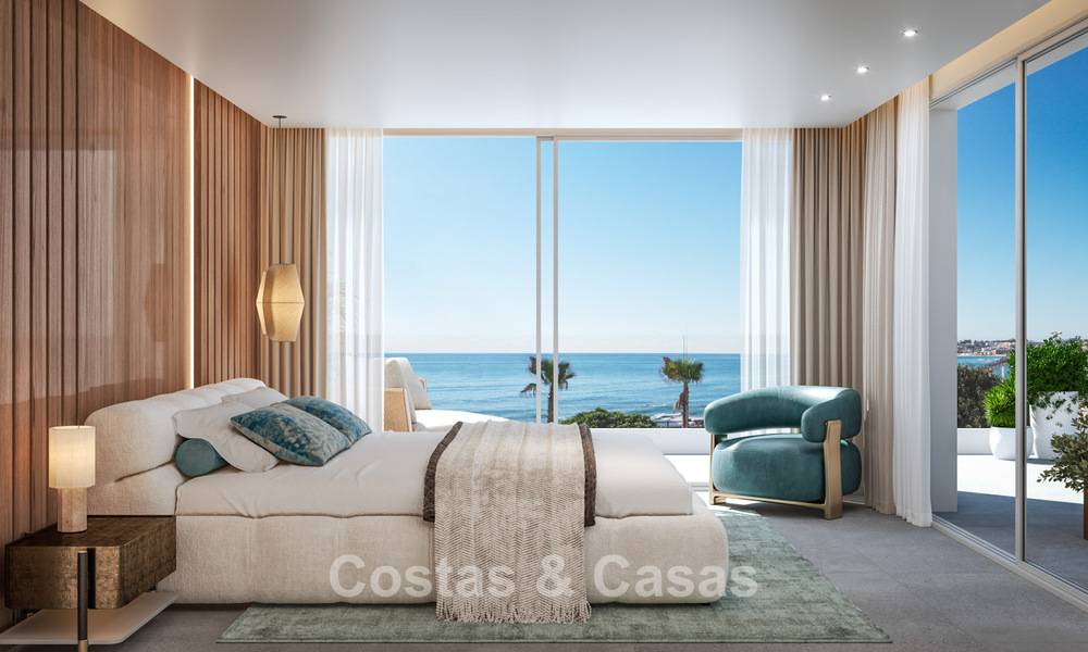 3 Luxury villas with unobstructed sea views for sale in a golf area of Mijas Costa, Costa del Sol 779081