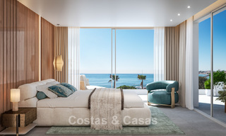 3 Luxury villas with unobstructed sea views for sale in a golf area of Mijas Costa, Costa del Sol 779081 