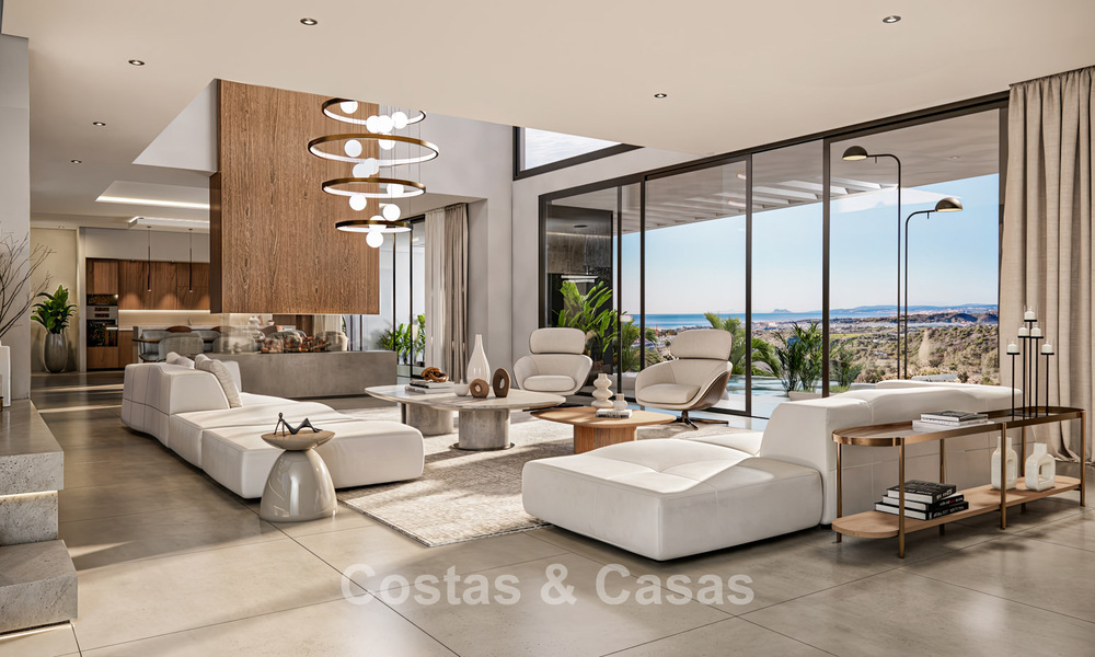 New to the market. 6 high-end luxury villas with breathtaking sea views for sale on the New Golden Mile, Marbella - Estepona 779258