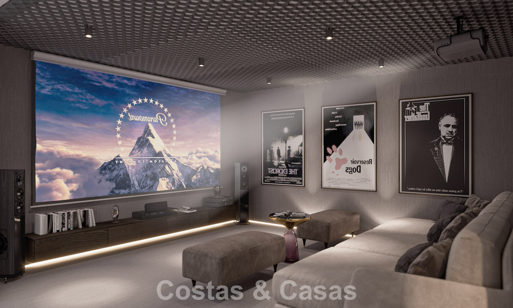 New to the market. 6 high-end luxury villas with breathtaking sea views for sale on the New Golden Mile, Marbella - Estepona 779261