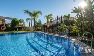 Sunny and spacious corner apartment with panoramic views for sale in the hills of Nueva Andalucia, Marbella 779623 