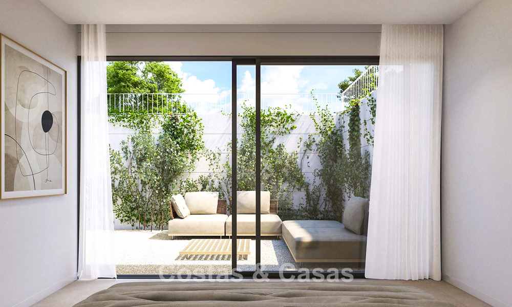 Off-plan, energy efficient homes for sale in the green hills of Elviria, east of Marbella centre 779362