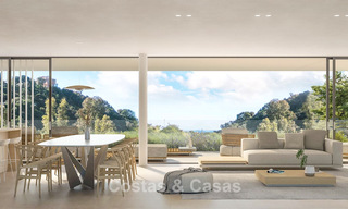 Off-plan, energy efficient homes for sale in the green hills of Elviria, east of Marbella centre 779367 