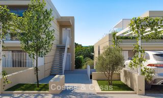 Off-plan, energy efficient homes for sale in the green hills of Elviria, east of Marbella centre 779368 