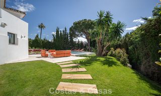 Ready to move in luxury villa with modern, Andalusian architecture for sale located in the heart of Nueva Andalucia, Marbella 779480 