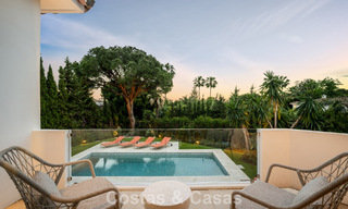 Ready to move in luxury villa with modern, Andalusian architecture for sale located in the heart of Nueva Andalucia, Marbella 779486 