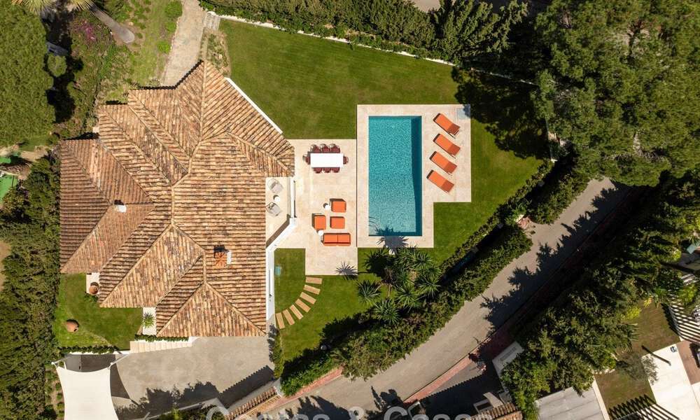 Ready to move in luxury villa with modern, Andalusian architecture for sale located in the heart of Nueva Andalucia, Marbella 779490