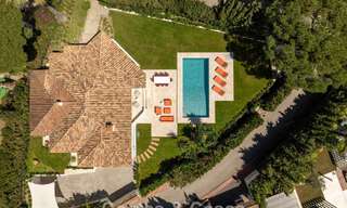 Ready to move in luxury villa with modern, Andalusian architecture for sale located in the heart of Nueva Andalucia, Marbella 779490 