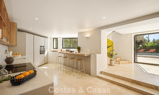 Ready to move in luxury villa with modern, Andalusian architecture for sale located in the heart of Nueva Andalucia, Marbella 779503 