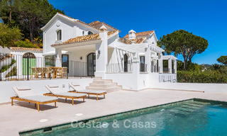 Prestigious renovated villa for sale in the sought-after gated urbanisation of El Madroñal in Marbella - Benahavis 779523 