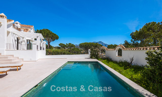 Prestigious renovated villa for sale in the sought-after gated urbanisation of El Madroñal in Marbella - Benahavis 779524 