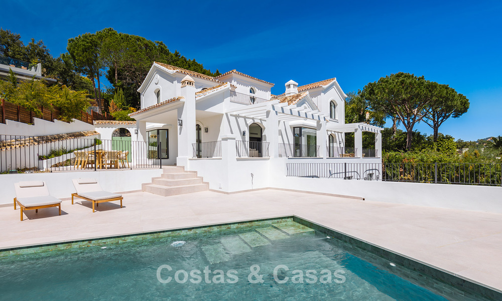 Prestigious renovated villa for sale in the sought-after gated urbanisation of El Madroñal in Marbella - Benahavis 779526