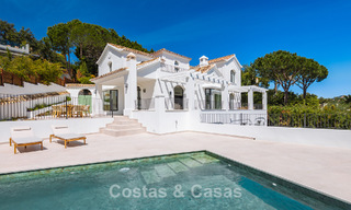 Prestigious renovated villa for sale in the sought-after gated urbanisation of El Madroñal in Marbella - Benahavis 779526 