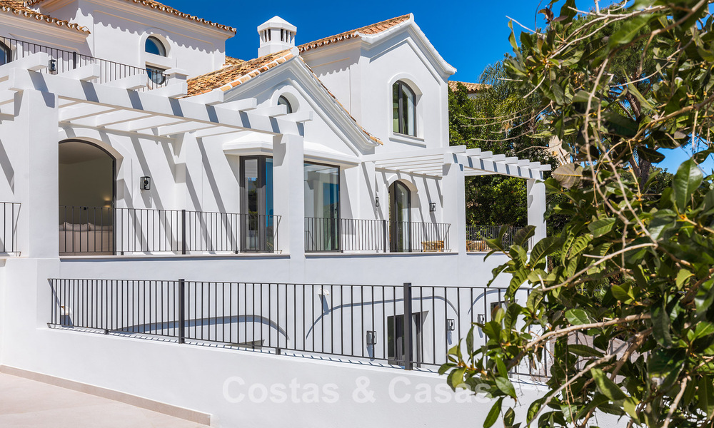 Prestigious renovated villa for sale in the sought-after gated urbanisation of El Madroñal in Marbella - Benahavis 779528