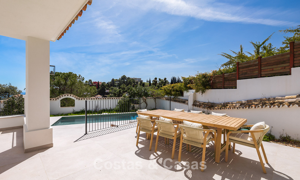 Prestigious renovated villa for sale in the sought-after gated urbanisation of El Madroñal in Marbella - Benahavis 779533