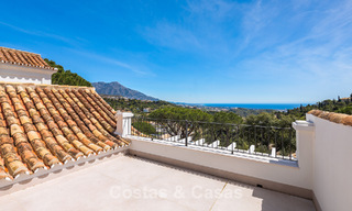 Prestigious renovated villa for sale in the sought-after gated urbanisation of El Madroñal in Marbella - Benahavis 779545 