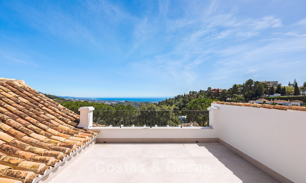 Prestigious renovated villa for sale in the sought-after gated urbanisation of El Madroñal in Marbella - Benahavis 779546