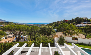 Prestigious renovated villa for sale in the sought-after gated urbanisation of El Madroñal in Marbella - Benahavis 779547 