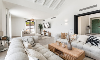 Prestigious renovated villa for sale in the sought-after gated urbanisation of El Madroñal in Marbella - Benahavis 779553 