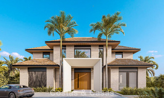 Construction with basic project for sale located in a secure residential area of Marbella - Benahavis 779476 