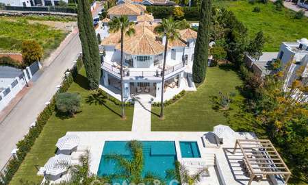 Mediterranean dream villa with timeless grandeur for sale in the heart of Nueva Andalucia, Marbella 779707