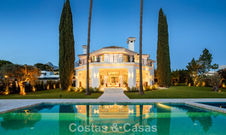 Mediterranean dream villa with timeless grandeur for sale in the heart of Nueva Andalucia, Marbella 779709 