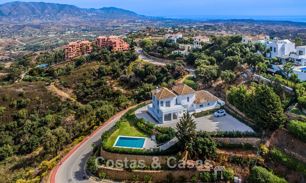 Spacious villa with a modern Mediterranean style for sale east of Marbella centre 779838