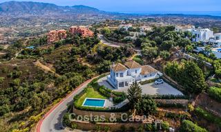 Spacious villa with a modern Mediterranean style for sale east of Marbella centre 779838 