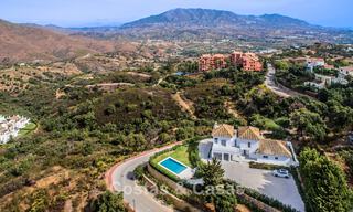 Spacious villa with a modern Mediterranean style for sale east of Marbella centre 779839 