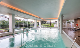 Contemporary apartment with panoramic golf and sea views for sale in Marbella - Benahavis 779775 