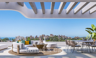 New build apartments for sale, walking distance to the beach on the New Golden Mile between Marbella and Estepona 779805 
