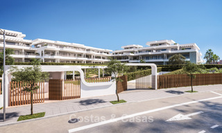 New build apartments for sale, walking distance to the beach on the New Golden Mile between Marbella and Estepona 779809 
