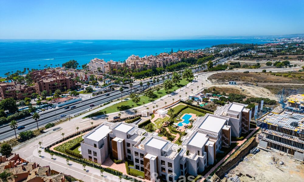 New build apartments for sale, walking distance to the beach on the New Golden Mile between Marbella and Estepona 779812
