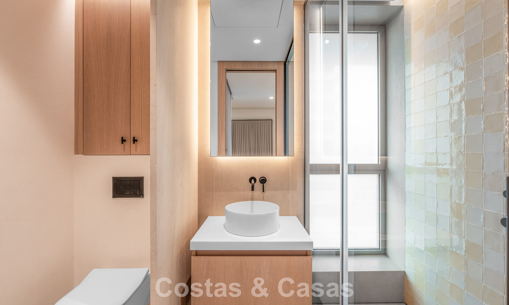 Exclusive, modern apartment with panoramic sea views for sale, directly on the beach promenade in Malaga city 779884