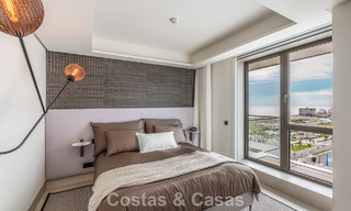 Exclusive, modern apartment with panoramic sea views for sale, directly on the beach promenade in Malaga city 779887 