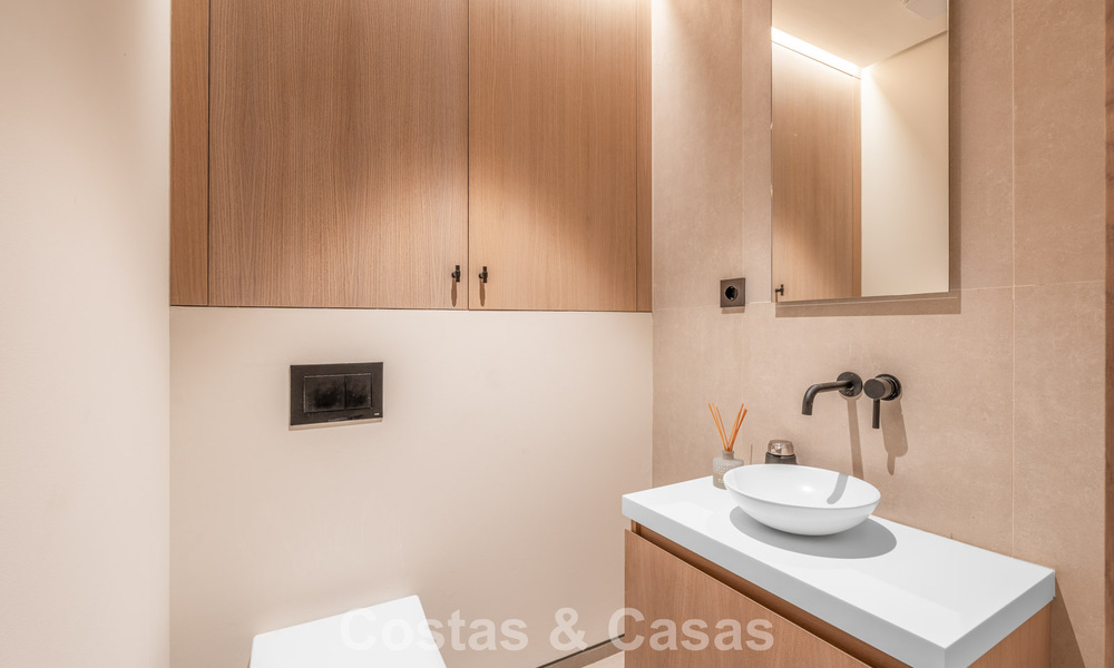 Exclusive, modern apartment with panoramic sea views for sale, directly on the beach promenade in Malaga city 779890