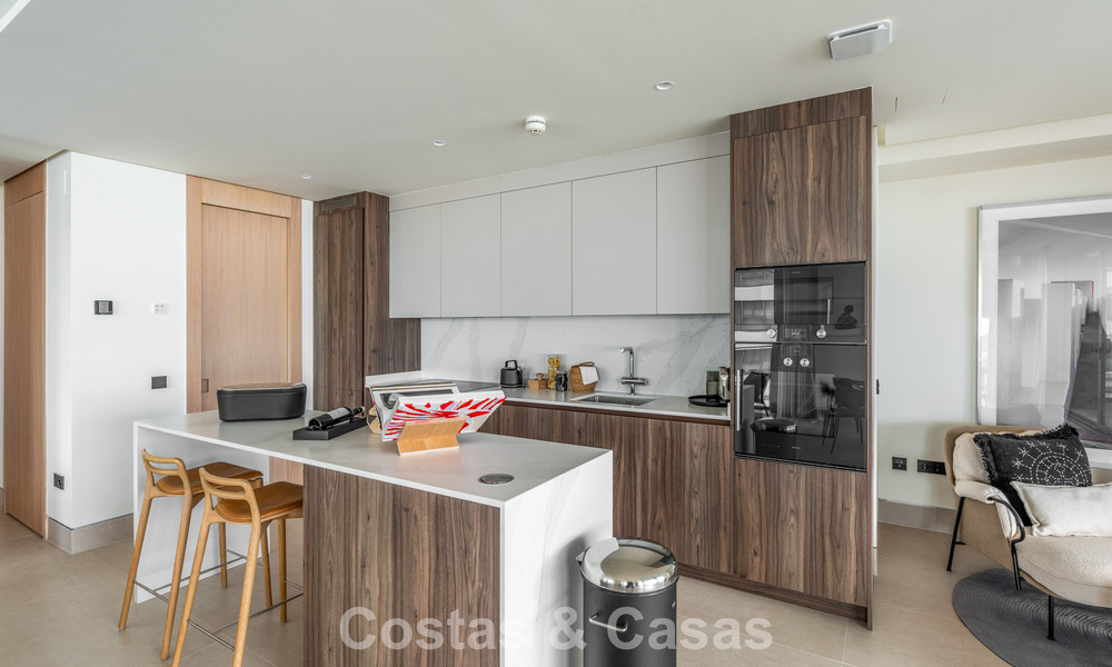 Exclusive, modern apartment with panoramic sea views for sale, directly on the beach promenade in Malaga city 779892
